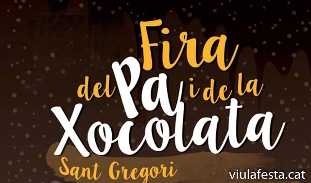 La Fira del Pa i de la Xocolata a Sant Gregori és una celebració anual que encanta els sentits dels visitants amb la irresistible combinació de pa fresc i xocolata exquisida