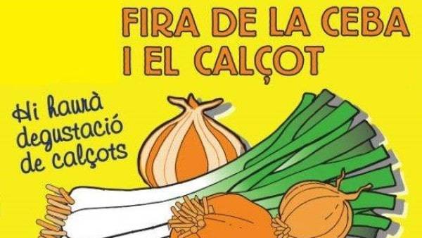 Fira de la Ceba i del Calçot a Vila-sacra ambient tradicional