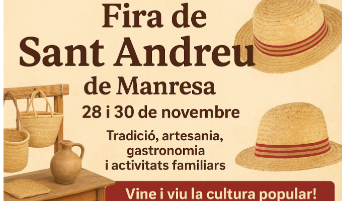 Fira de Sant Andreu de Manresa tot un món